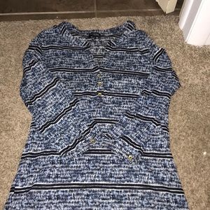 Thin long sleeve pattern shirt